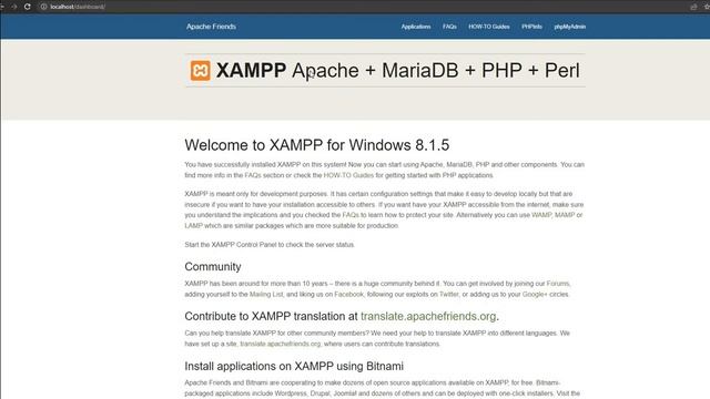 Beginners guide to Installation of XAMPP with Apache PHP MariaDB for learning PHP смотреть онлайн