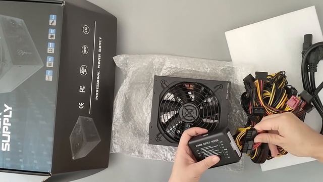 T.F.SKYWINDINTL 2000W ATX PSU Mining Power Supply PC Power Support 8 Display Cards GPU 95% Efficie смотреть онлайн