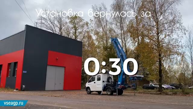 Скорость работы автовышки ПМС-212-02 от Пинского завода средств малой механизации (Пинск СММ) смотреть онлайн