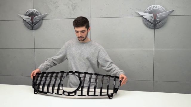 FRONT GRILLE MERCEDES A-CLASS W176 15-17 / GRILL PRZEDNI GT PANAMERICANA MERCEDES A-CLASS W176 15-1 смотреть онлайн