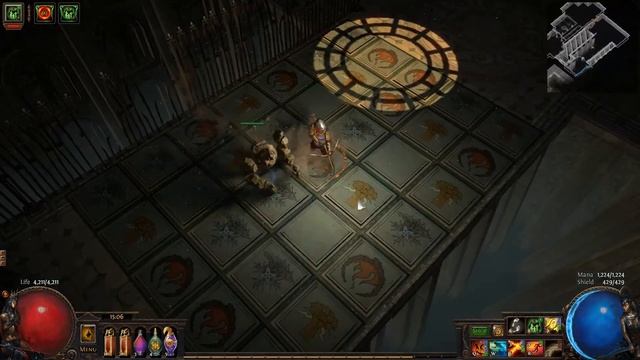 How to Solve Floor Puzzle - Path of Exile Labyrinth смотреть онлайн