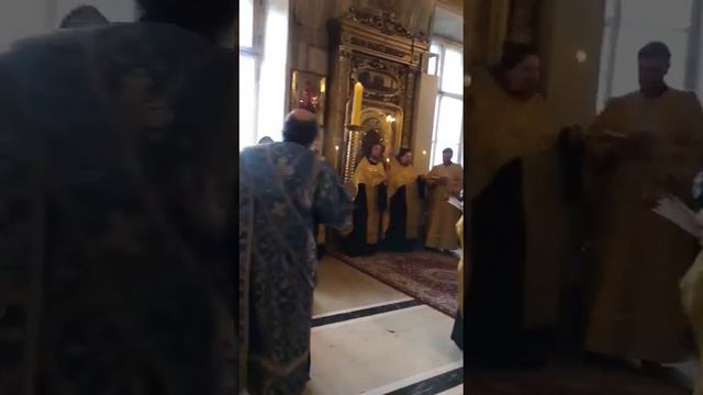 Видео из Богоявленского собора в Елохово, где находится гробница патриарха Алексия|| смотреть онлайн