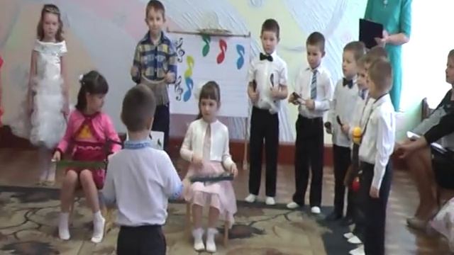 Оркестр старшая группа "Полька Аннушка" Штраус. смотреть онлайн