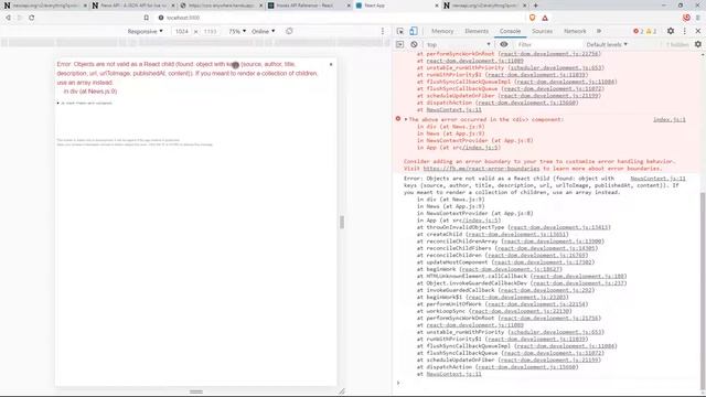 News Website using React & NewsAPI - Context API, React Hooks, Axios смотреть онлайн