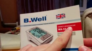 B Well WA 55 тонометр измерениедавления пульса