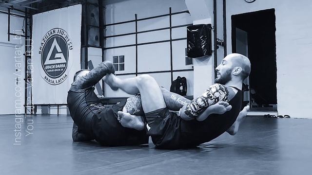 Double Cross - Diagonal (straight Subsystem) Ashi Garami.