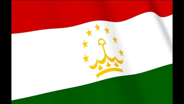 Парчами Тоҷикистон  бо суруди миллии Точикистон