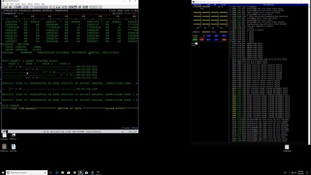 Multitasking programming with IBM PL/I F compiler - M64 смотреть онлайн
