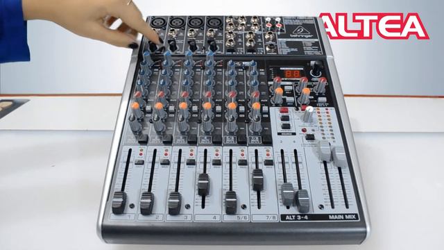 Mezcladora 1204USB Behringer смотреть онлайн