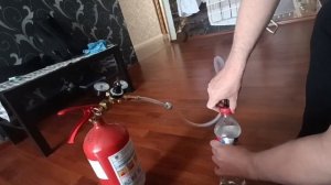Газировка из огнетушителя.