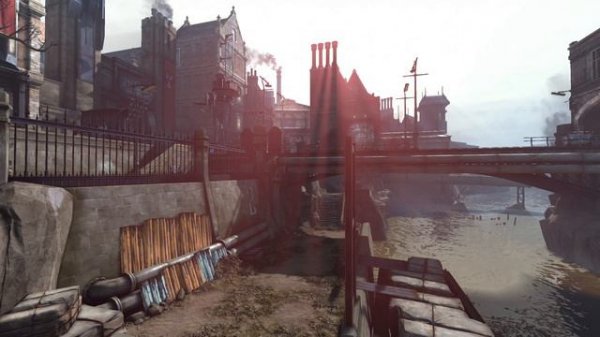 Dishonored Ambience | Morning at Distillery District Docks | Ambient Music for Work & Study | ASMR