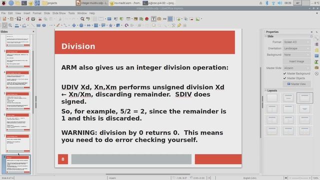 CSC241: 6 October, Fused Multiply-Add and Integer Multiplication/Division смотреть онлайн