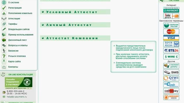 Аттестация Z-Payment (4/8) смотреть онлайн