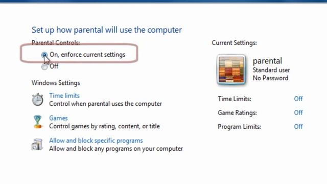 Parental Control bil-Control Panel смотреть онлайн