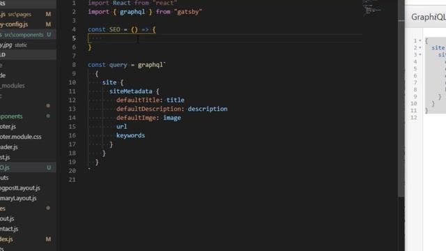 31 Building SEO Component #Gatsby #React #Javascript #PWA #Graphql #Wordpress #SEO смотреть онлайн