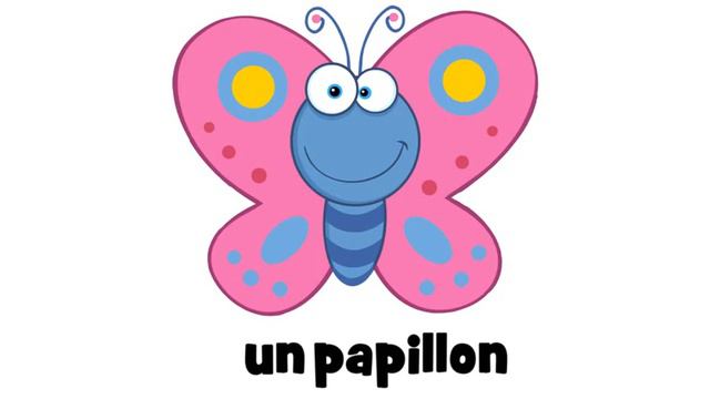 Учим француски # 1 dessin # un papillon смотреть онлайн