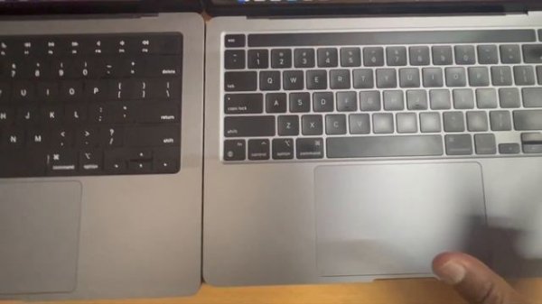 M2 pro MacBook Pro 14” vs M2 MacBook Pro 13” - design & display comparison | LCD vs Mini LED