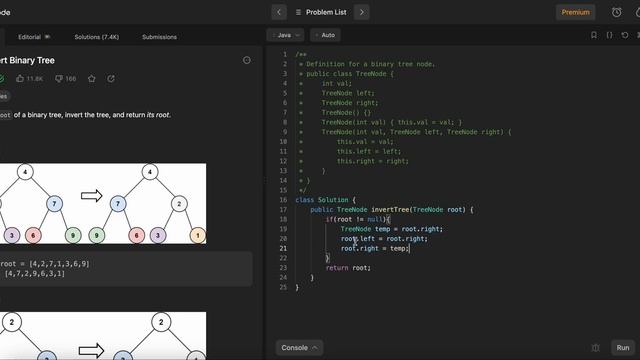 LeetCode226題_Invert Binary Tree (Java) смотреть онлайн