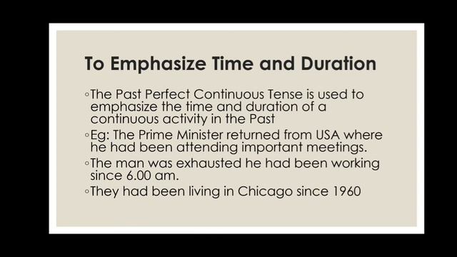 Past Perfect Continuous смотреть онлайн