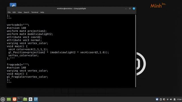 OpenGL Lighting Shaders | GLSL | Python | MinhInc | 2023 смотреть онлайн