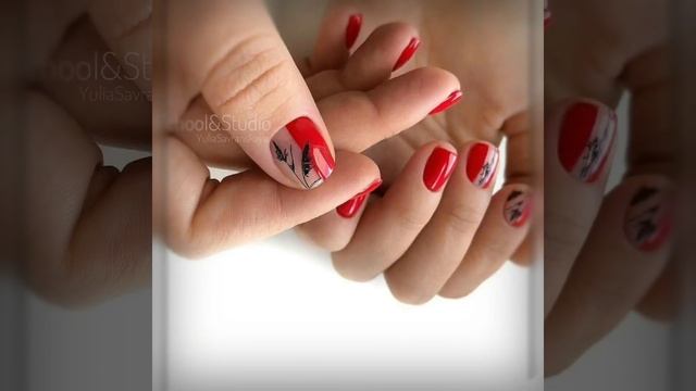 Маникюр 2021 - стильный маникюр на Ноябрь для длинных и коротких ногтей | Шикарные новинки смотреть онлайн