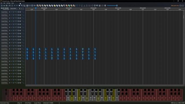 Rush E in Minecraft Note Block Studio, but It's in 2 Octaves. смотреть онлайн