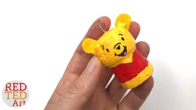 DIY Pooh Bear Ornament Cork смотреть онлайн