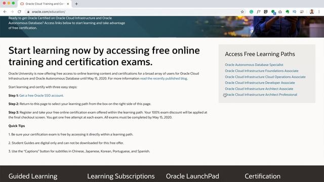 Oracle Certification Free | During Lockdown смотреть онлайн