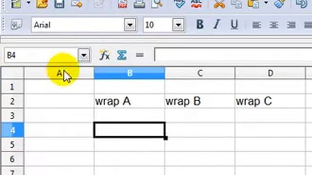 How to copy an move cells in an OpenOffice Calc spreadsheet смотреть онлайн
