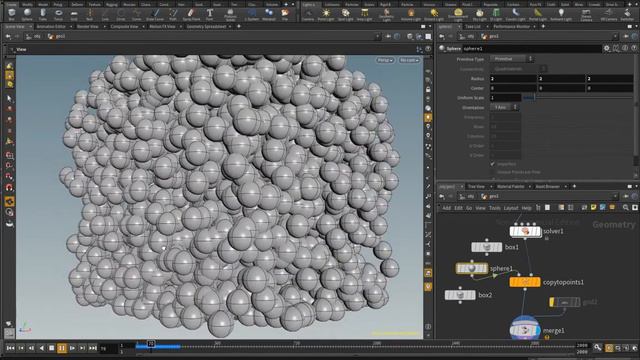 Houdini shifting surfaces example + Vid experiment смотреть онлайн