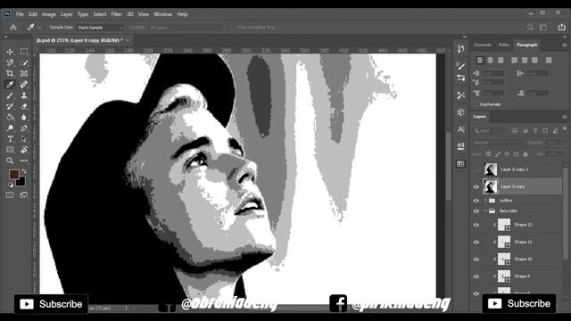 Justin Bieber | International Music Artist Collection | Vector Art (Timelapse) in Photoshop 2020 смотреть онлайн