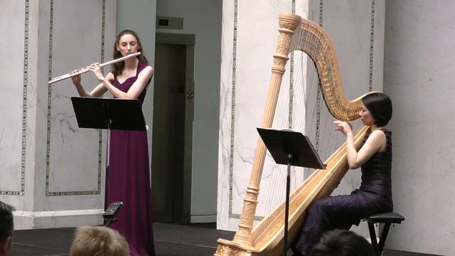 Schaposhnikov: Sonata for Flute & Harp II. Minuet смотреть онлайн