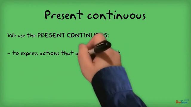 Present simple vs. Present continuous смотреть онлайн