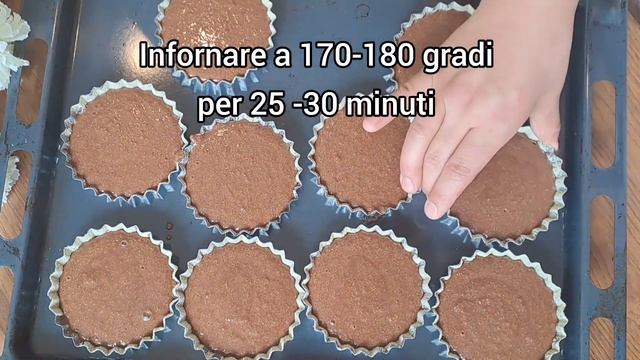 Niente Farina/tortine al cioccolato e caffè con cuore morbido/pronti in poco tempo,ricetta facile смотреть онлайн