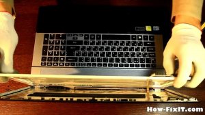 Acer Aspire V3-771, V3-771G, V3-731 disassemble and replace screen, как разобрать и поменять матриц