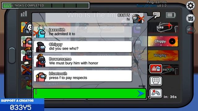 Among Us Town Of Host Live - playing with viewers смотреть онлайн