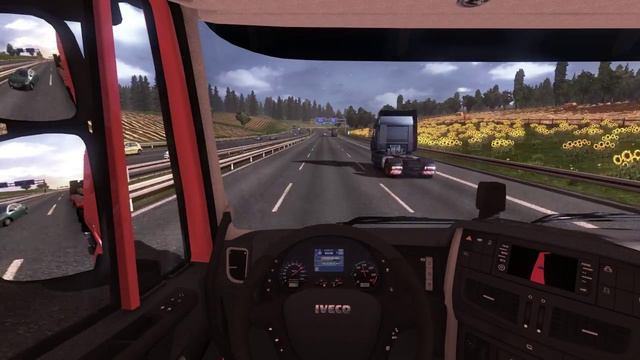 Euro Truck Simulator 2 Patch 1 4 - Iveco Stralis Hi-Way 6x4 Transporting Forklifts Part 2 смотреть онлайн