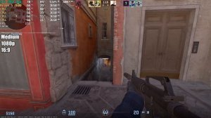 Counter-Strike 2 | Inferno | GTX 1060 6gb | Ryzen 5 2600 | FPS Test | All Settings