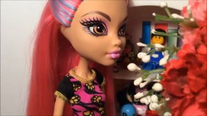 Стоп моушен Монстер Хай "Весеннее настроение".  Монстер хай куклы видео стоп моушен смотреть.