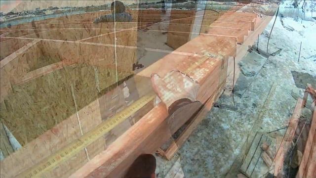 Балочное перекрытие чердака.СИП панельный дом от фундамента до крыши 4 Угловая дубль балка смотреть онлайн