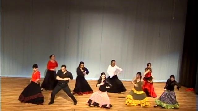 Tangos flamenco performance at Trinity School, 2008 #music #dance смотреть онлайн