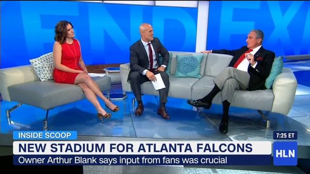 NFL's Newest Stadium - Falcons owner Arthur Blank w/ Lynn Smith & Coy Wire смотреть онлайн