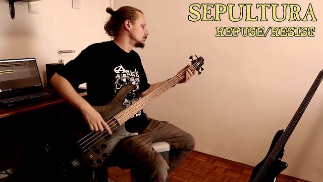 Sepultura - Refuse/Resist [bass cover] Cort B4 смотреть онлайн