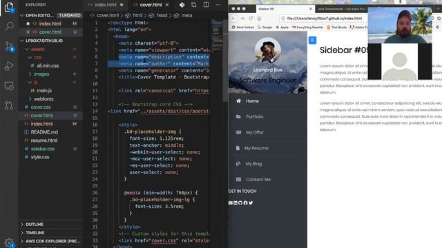 Bootstrap 4 and GItHub Pages смотреть онлайн