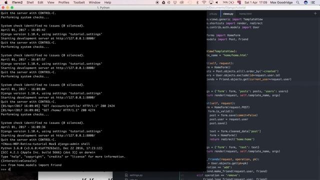 How to Present a Friends List on the Home Page in Django (Django Tutorial) | Part 58 смотреть онлайн