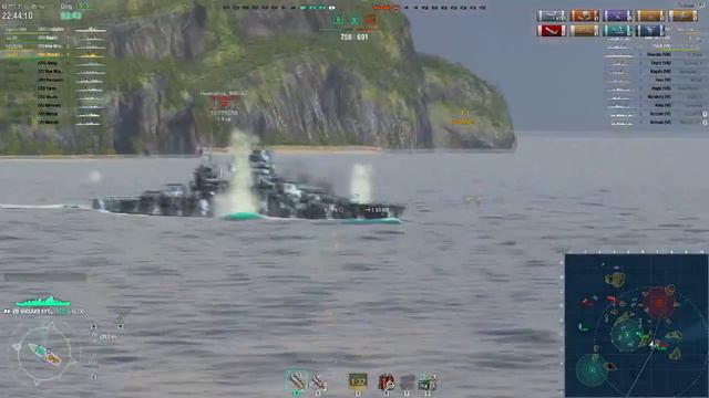 Michail Kutuzov - is she worth buying? World of Warships cruiser смотреть онлайн