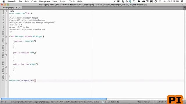 3 The Skin for a Widget(wordpress widget development tutorial смотреть онлайн