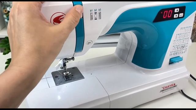 CHAYKA NEW WAVE 4030. Регулировка натяжения верхней нити смотреть онлайн