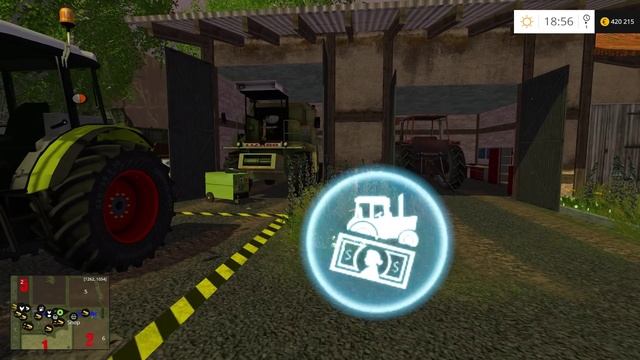 Большо-о-ой размер! - ч23 Farming Simulator 2015 смотреть онлайн