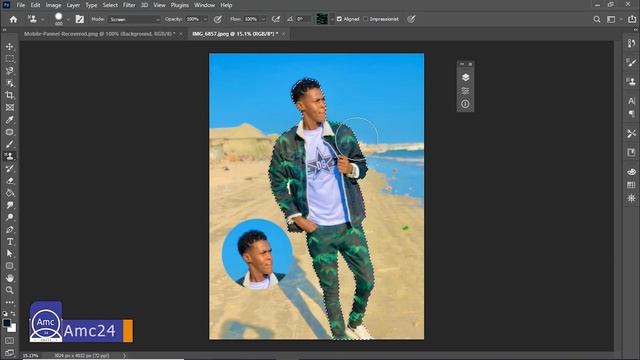 Baro Photoshop Tools, Clone tool, Hoistory tool-Tusmada[6] смотреть онлайн